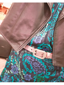 CEINTURE LAMINATI - ARGENT