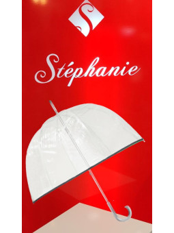 PARAPLUIE transparent CANNE...