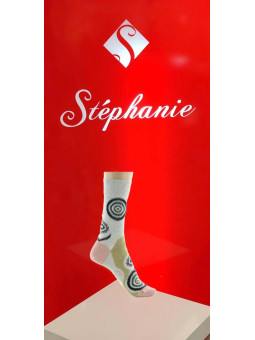 CHAUSSETTE GRAPHISME GEO