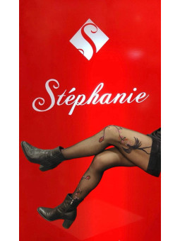 COLLANT NOIR OISEAU MARINE