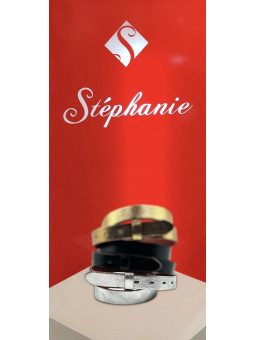 CEINTURE LAMINATI 25MM