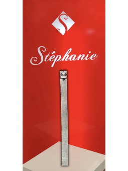 CEINTURE LAMINATI - ARGENT