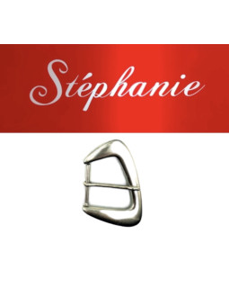 BOUCLE OVALTRAPEZE - ARGENT