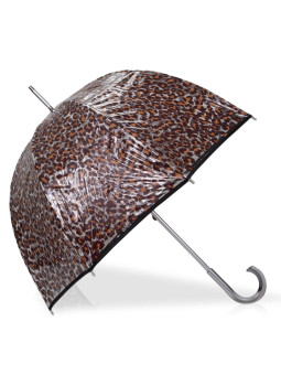 PARAPLUIE TRANSPARENT - Noir