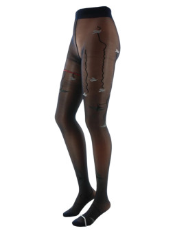 COLLANT OISEAUX MARINE/GRIS...