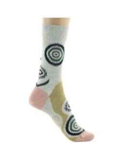 CHAUSSETTE GRAPHISME GEO - .