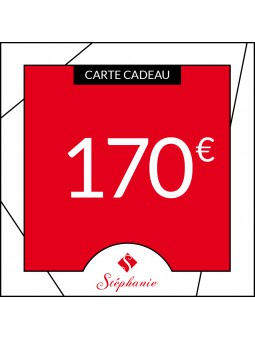 CARTE CADEAU 170€